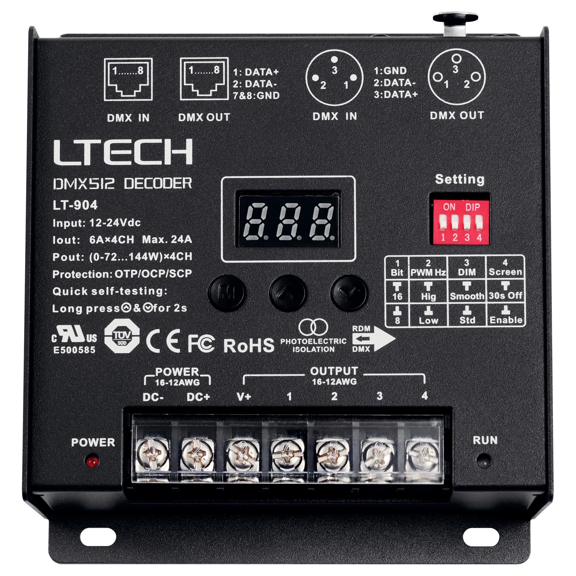 Wireless DMX 512 Decoder Non Classified Part by Kichler Lighting