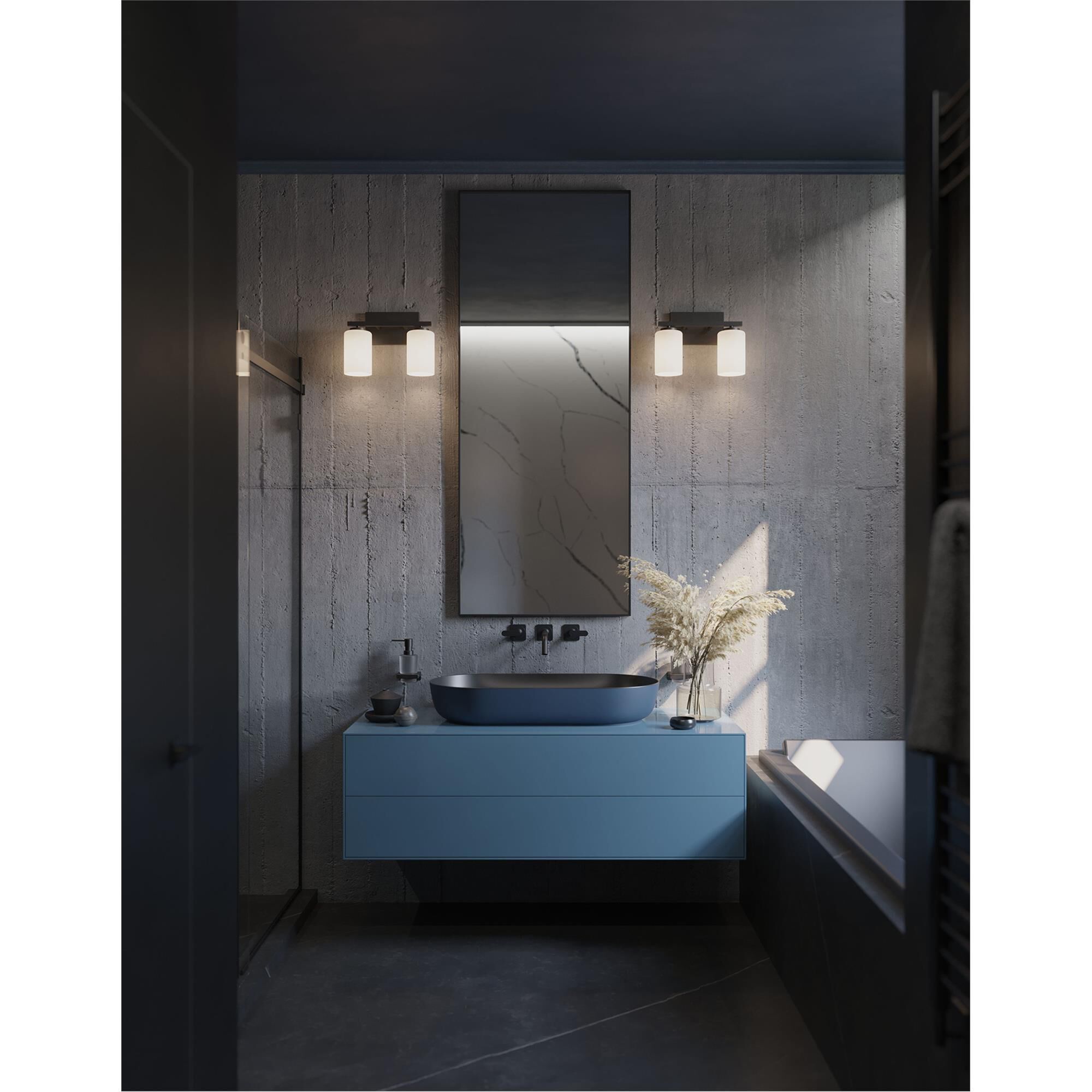 Shown in Black finish