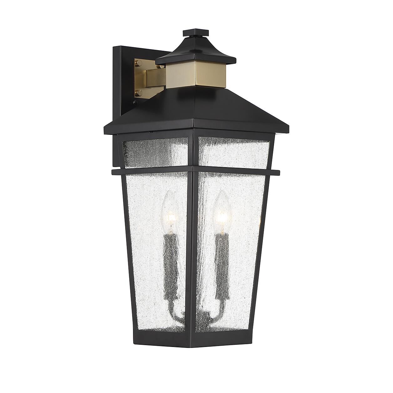 Kingsley 20 Inch Tall 2 Light Outdoor Wall Light by Savoy House