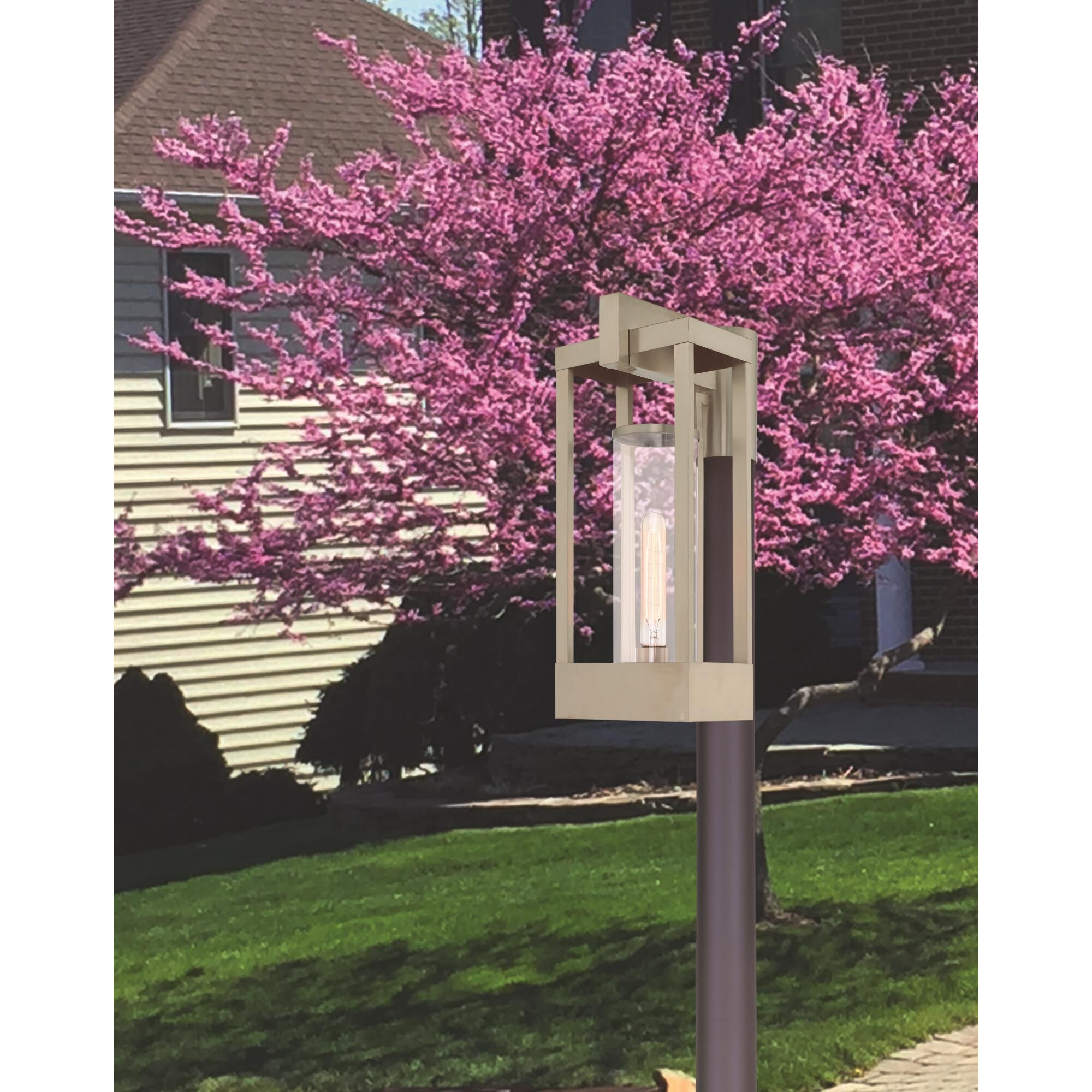 Livex Lighting Delancey 18 Inch Tall Outdoor Post Lamp