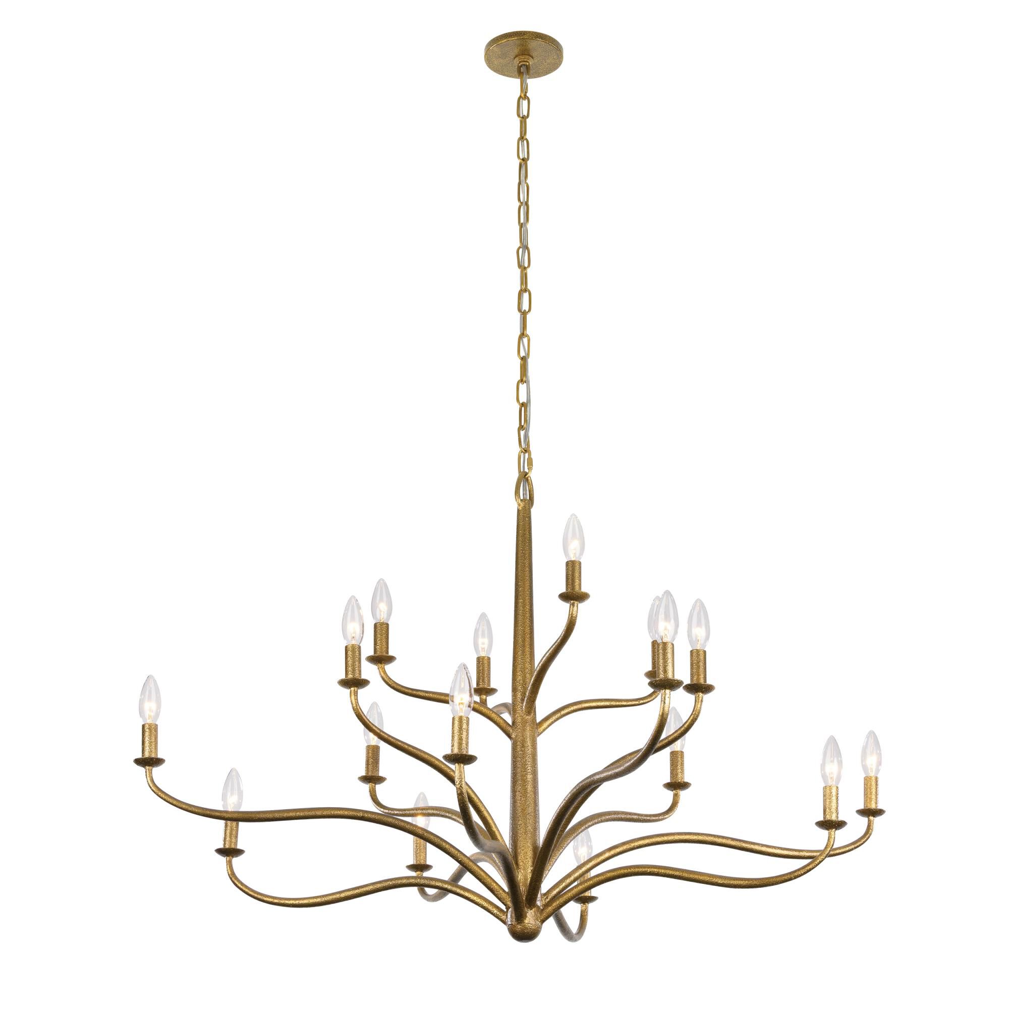 Shown in Textured Dusken Brass finish