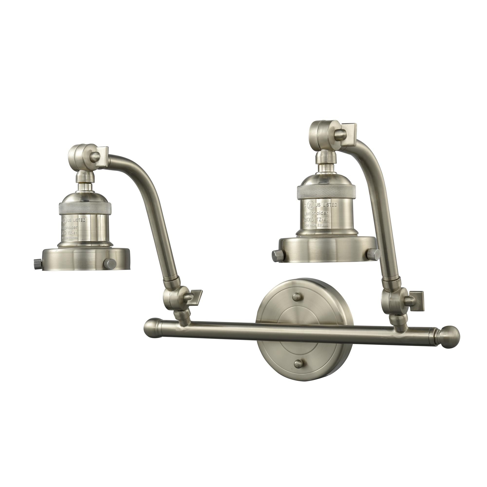 Shown in Brushed Satin Nickel finish