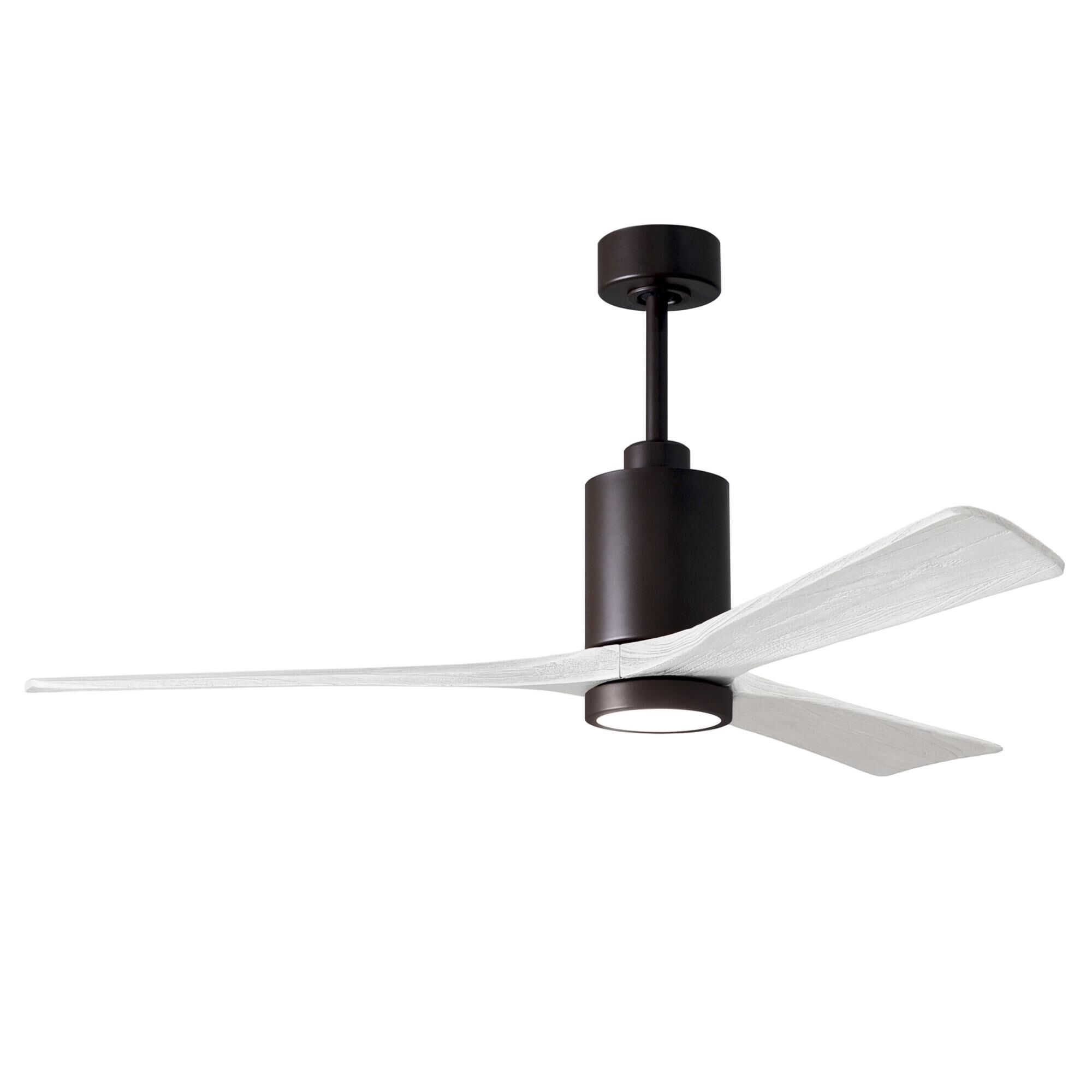 Patricia 60 Inch Ceiling Fan with Light Kit by Matthews Fan Company
