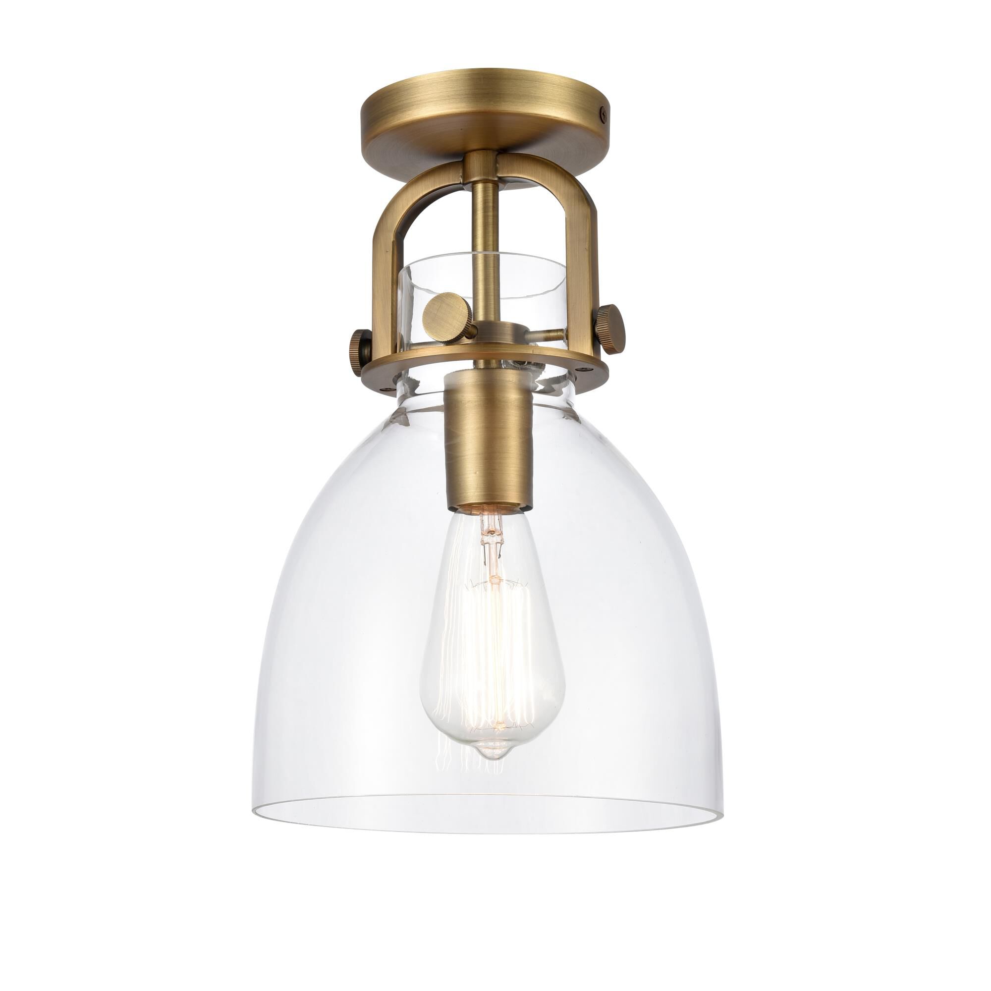 Bruno Marashlian Newton Bell 8 Inch Flush Mount by Innovations Lighting