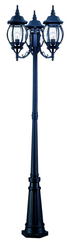 Chateau 85 Inch Tall 3 Light Outdoor Post Lamp by Acclaim Lighting
