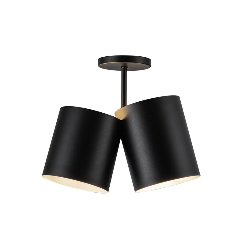 Keiko 6 Inch Semi Flush Mount Kuzco Lighting