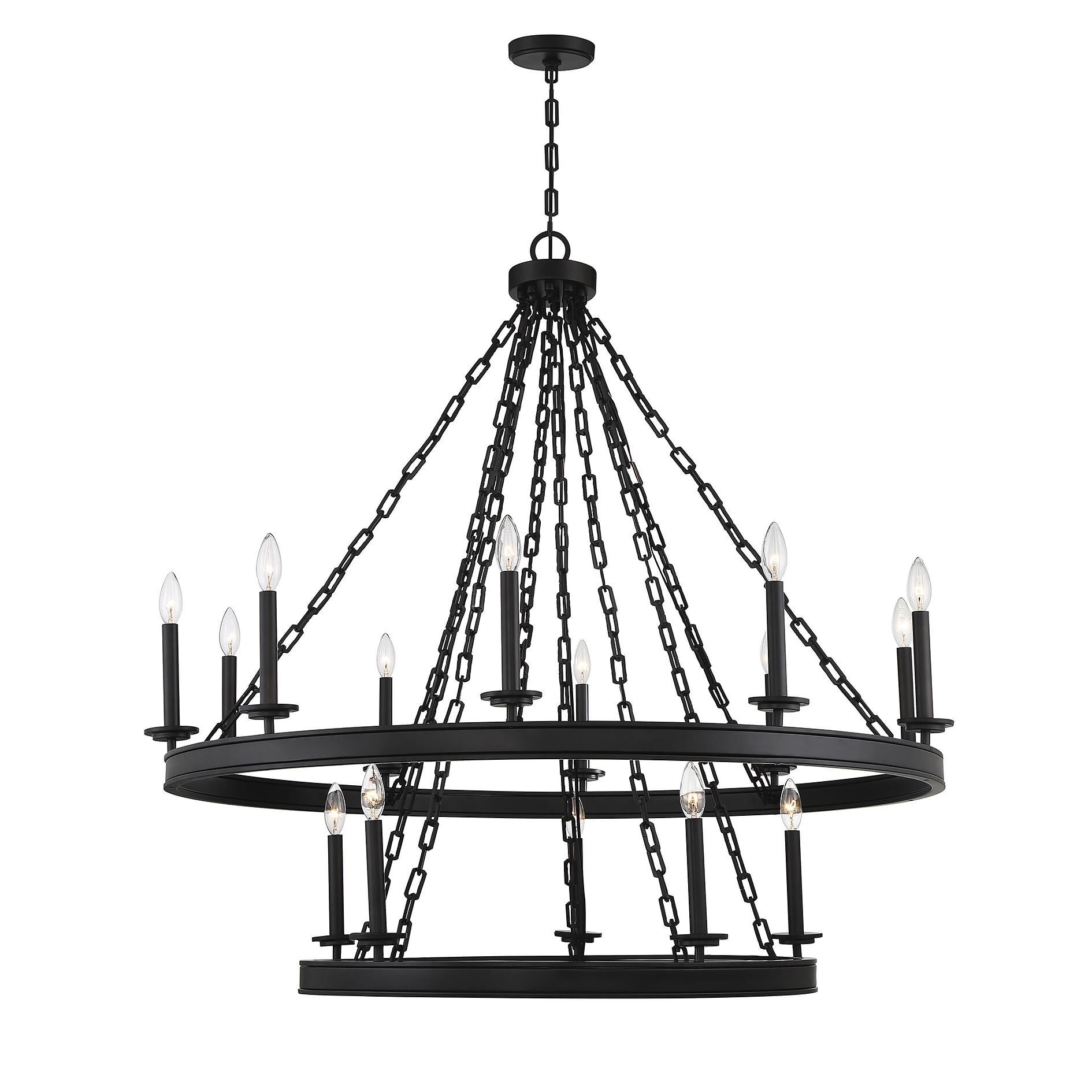 Seville 45 Inch 15 Light Chandelier by Savoy House
