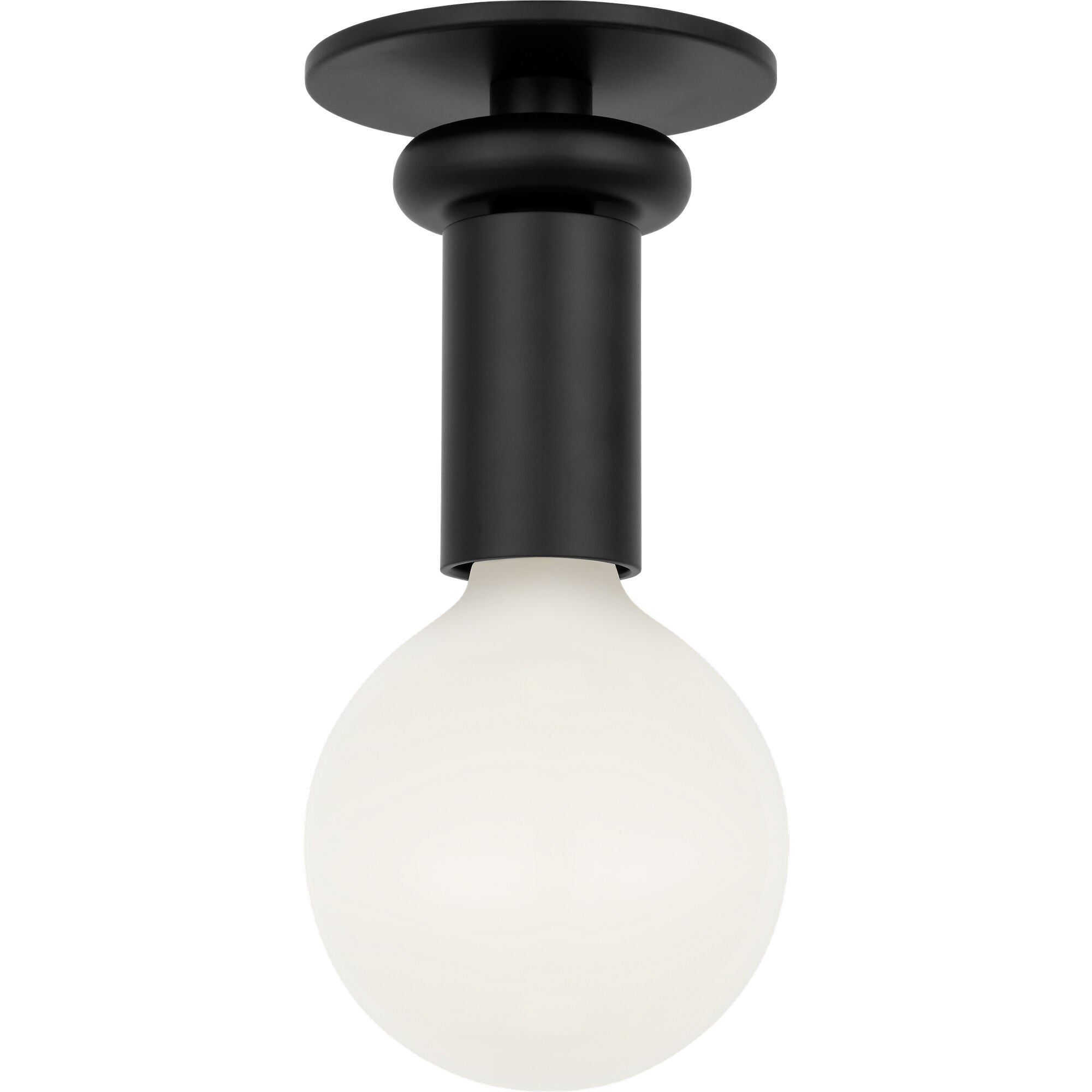 Malcolm 5 Inch Semi Flush Mount,