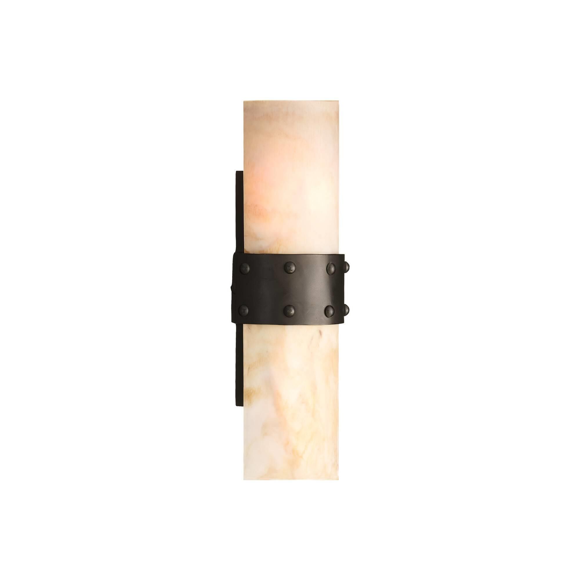 Shown in Ivory and Blackened Iron finish