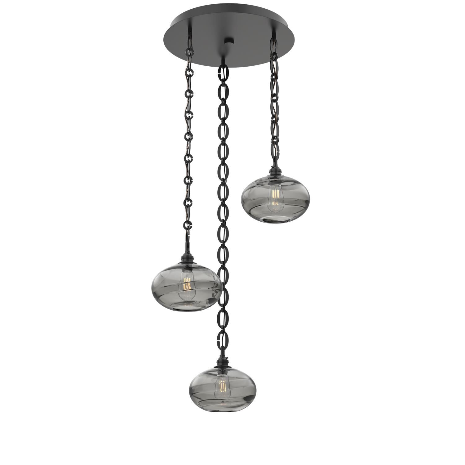Levi Wilson Coppa 20 Inch Multi Light Pendant by Hammerton Studio