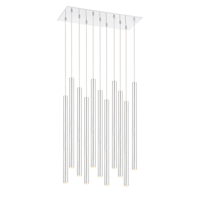 Forest 24 Inch 11 Light LED Linear Suspension Light by Z-Lite