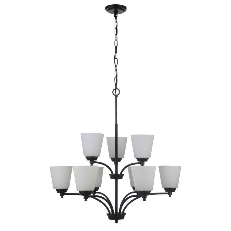 Tyler 31 Inch 9 Light Chandelier by Craftmade