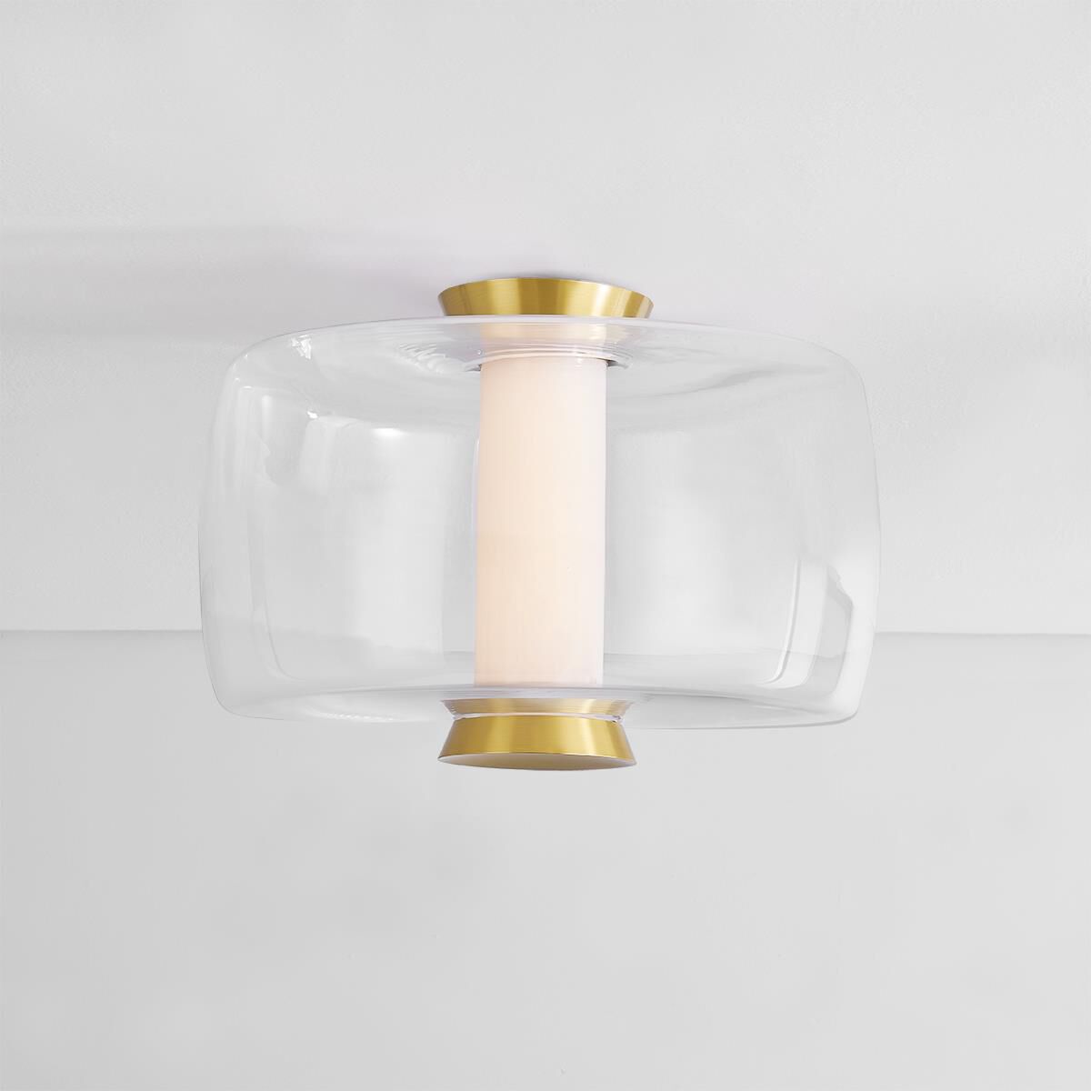 Beau 15 Inch Semi Flush Mount by Hudson Valley Lighting