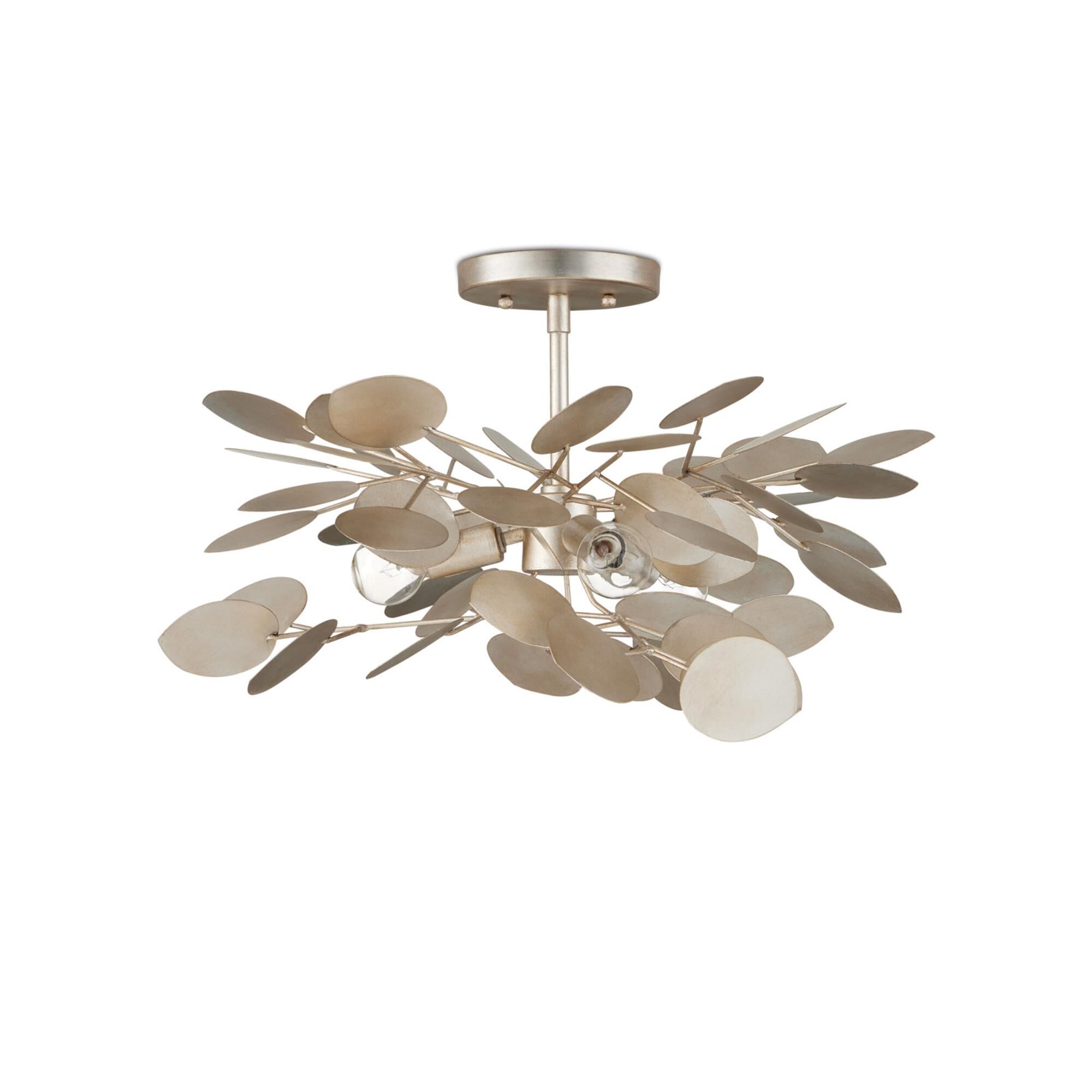 Lunaria 19 Inch Semi Flush Mount,