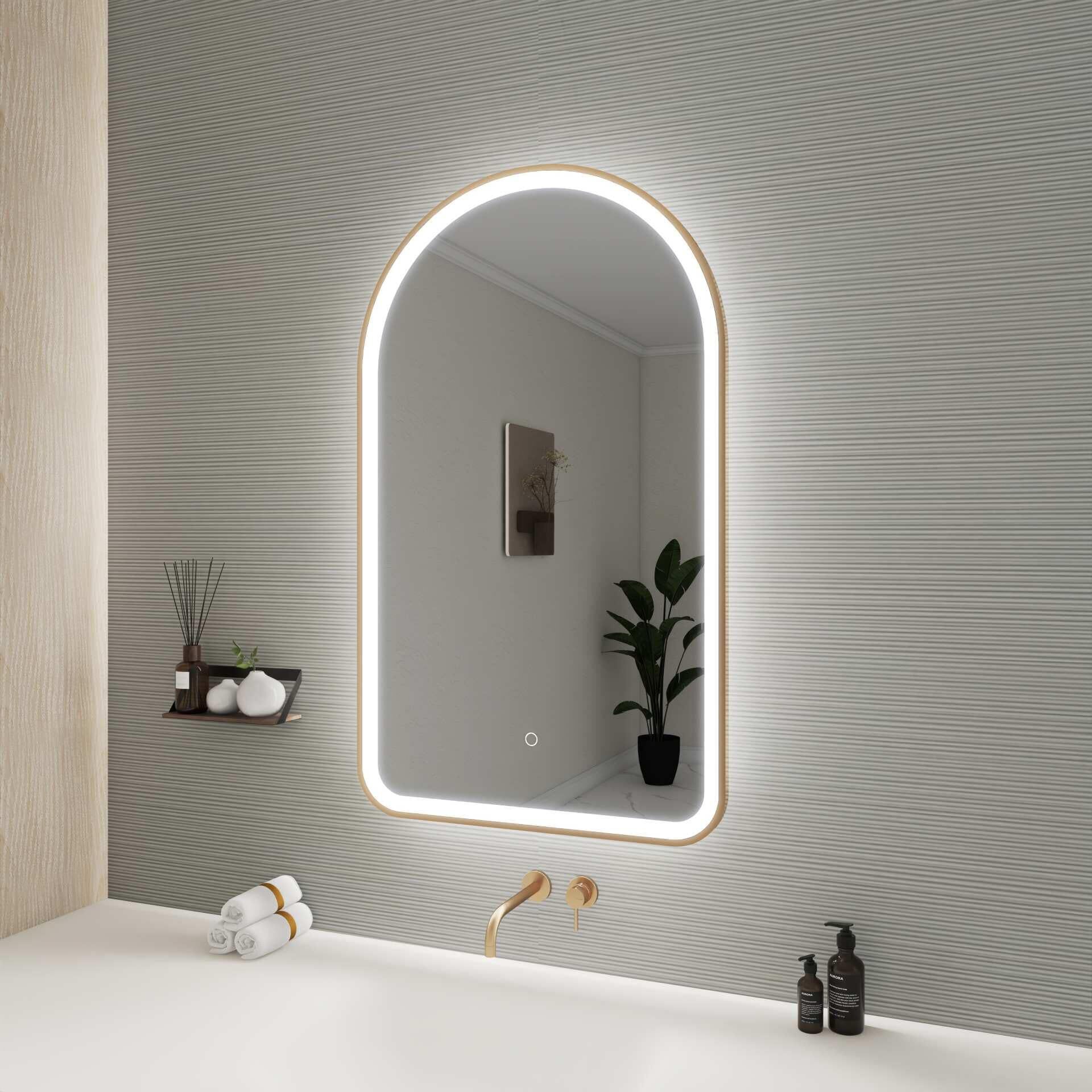 Shown in Satin Gold finish