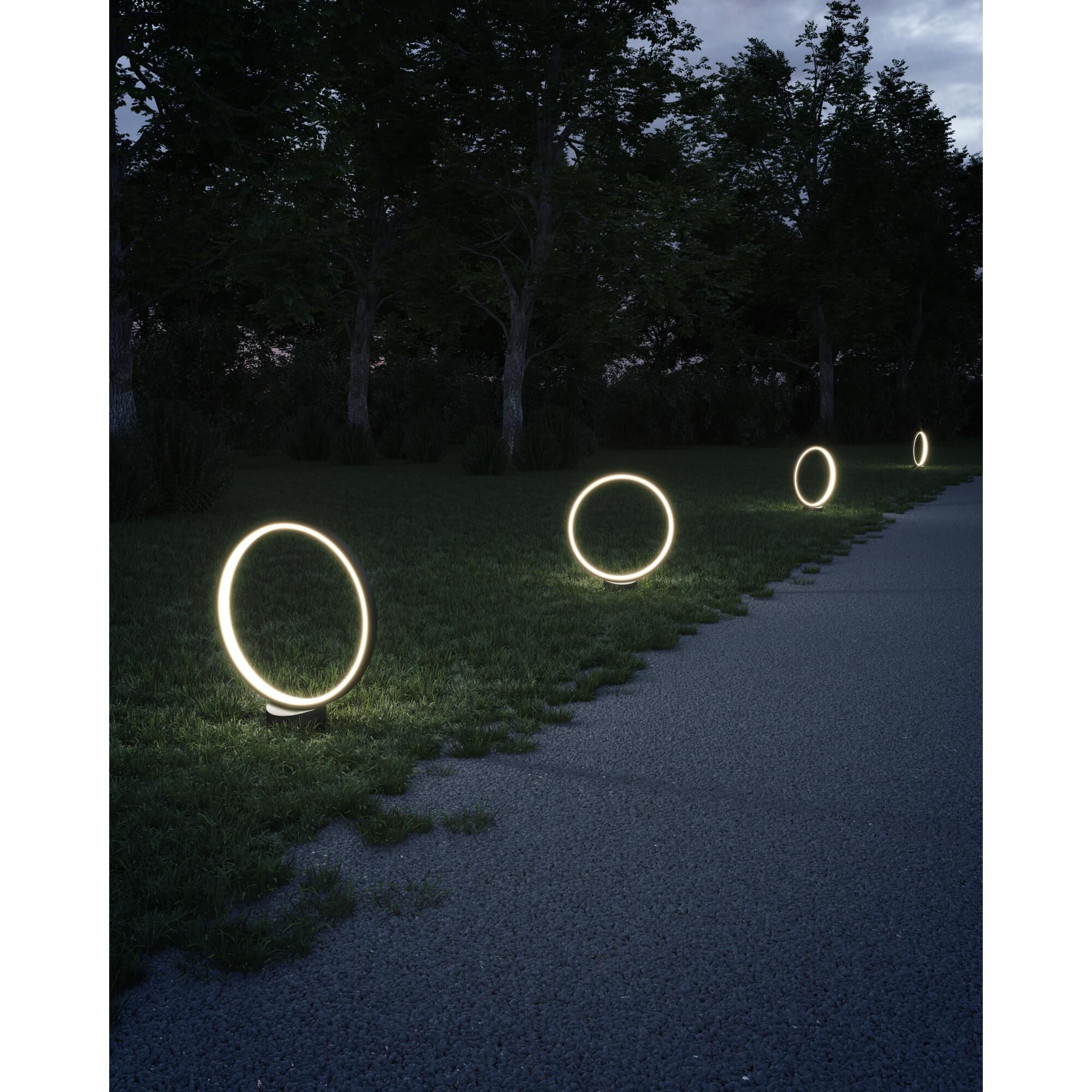 Kuzco Lighting Parc 10 Inch Decorative Pathway Light