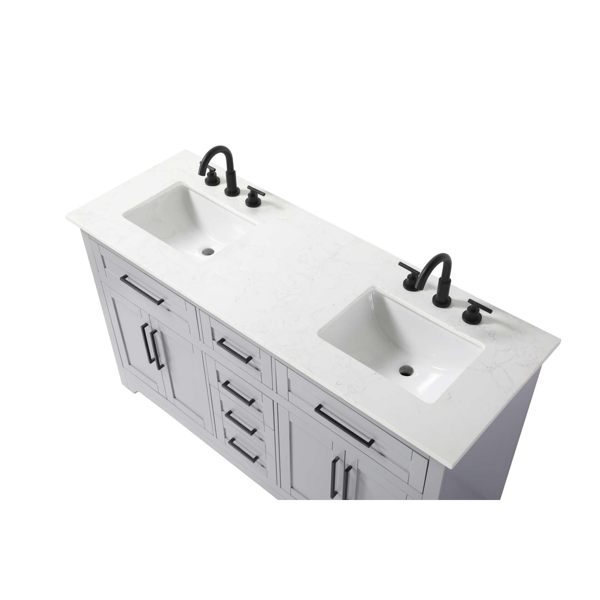 Remington 60 Inch Bath Vanity by Elegant Decor