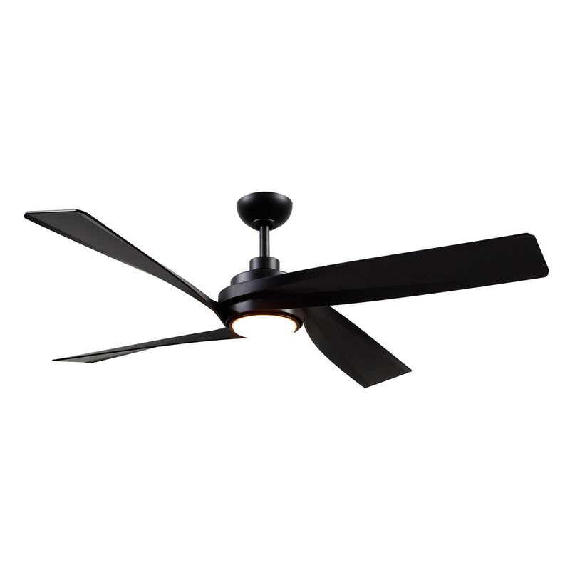 Horizon 56 Inch Ceiling Fan with Light Kit by Kuzco