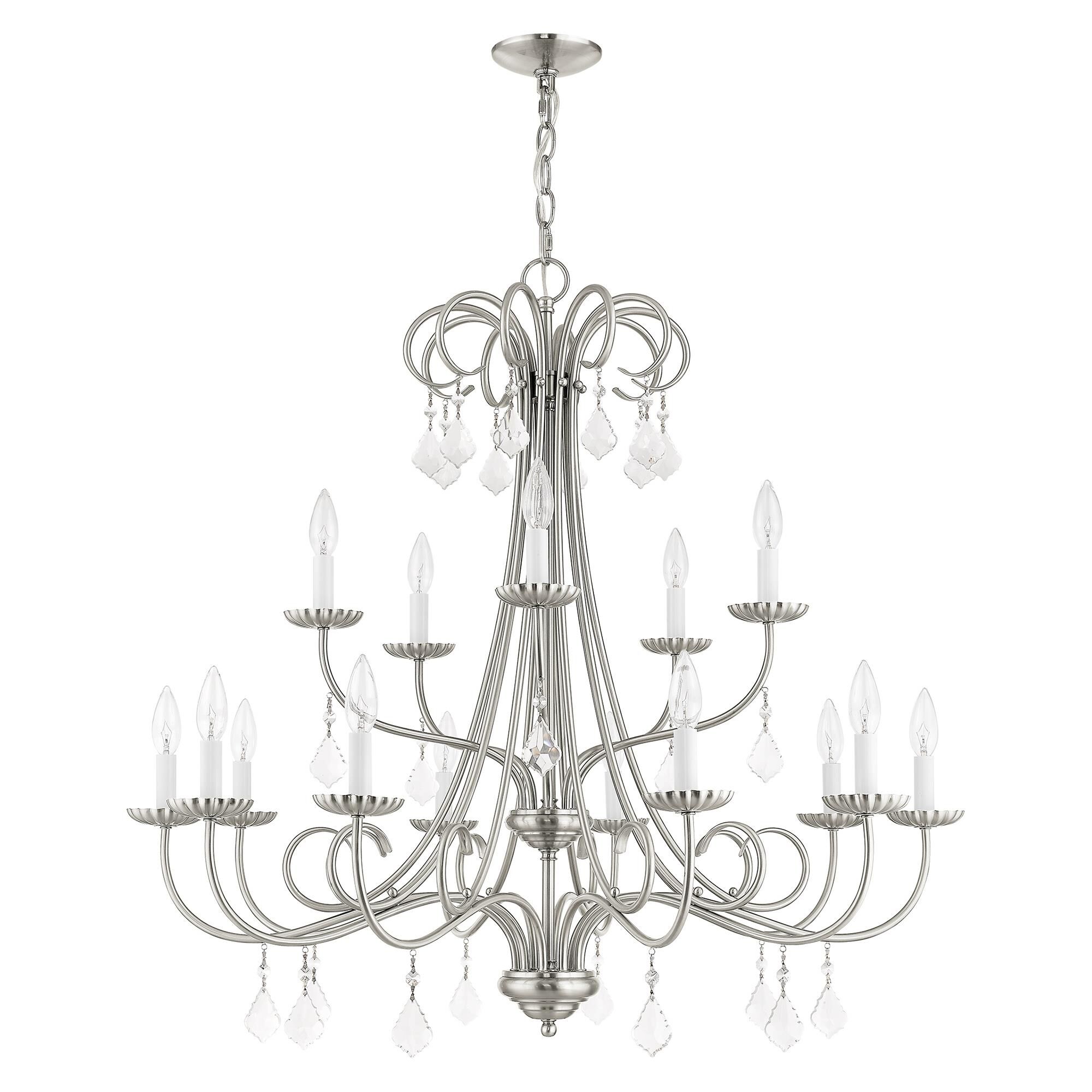 Shown in Brushed Nickel finish