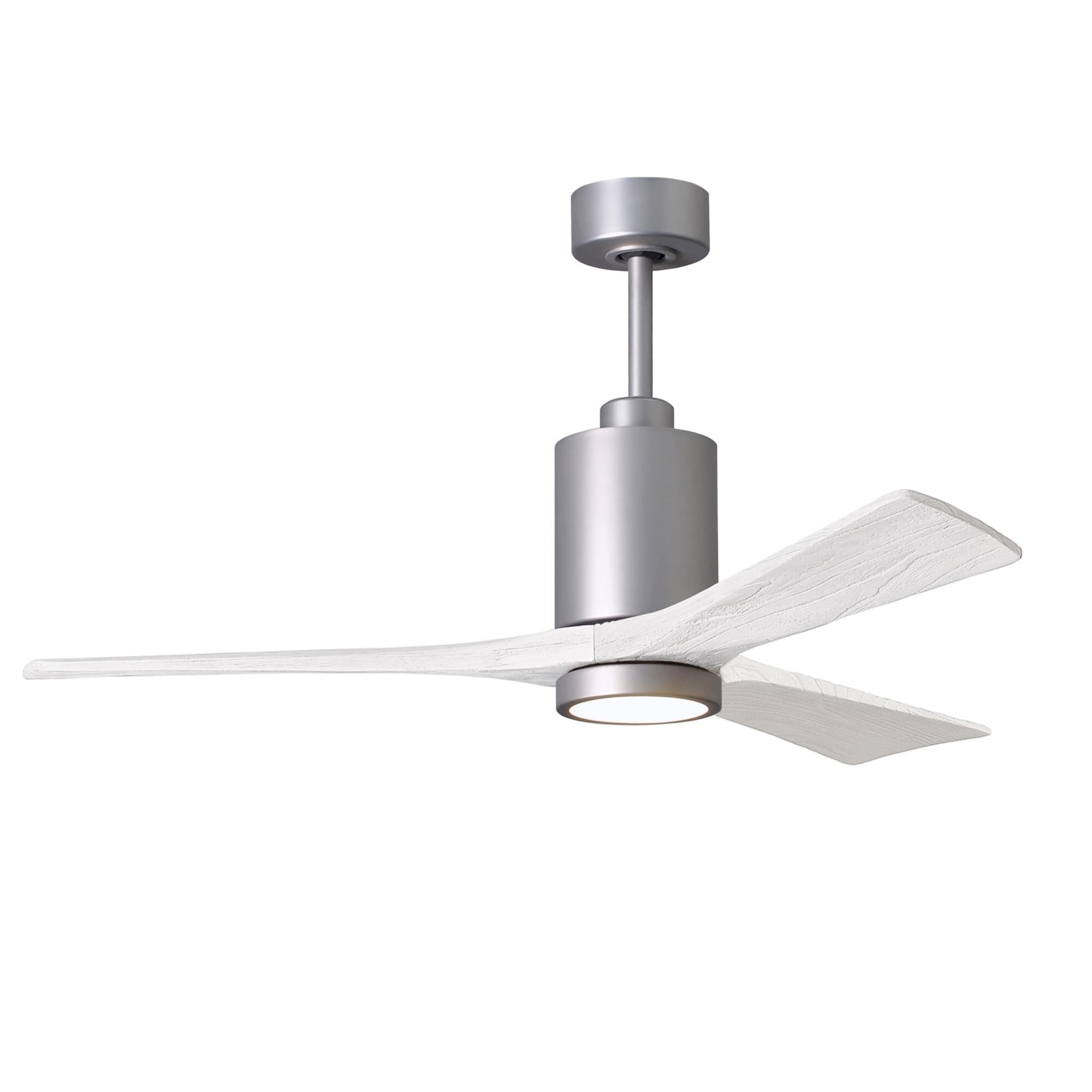 Patricia 52 Inch Ceiling Fan with Light Kit by Matthews Fan Company