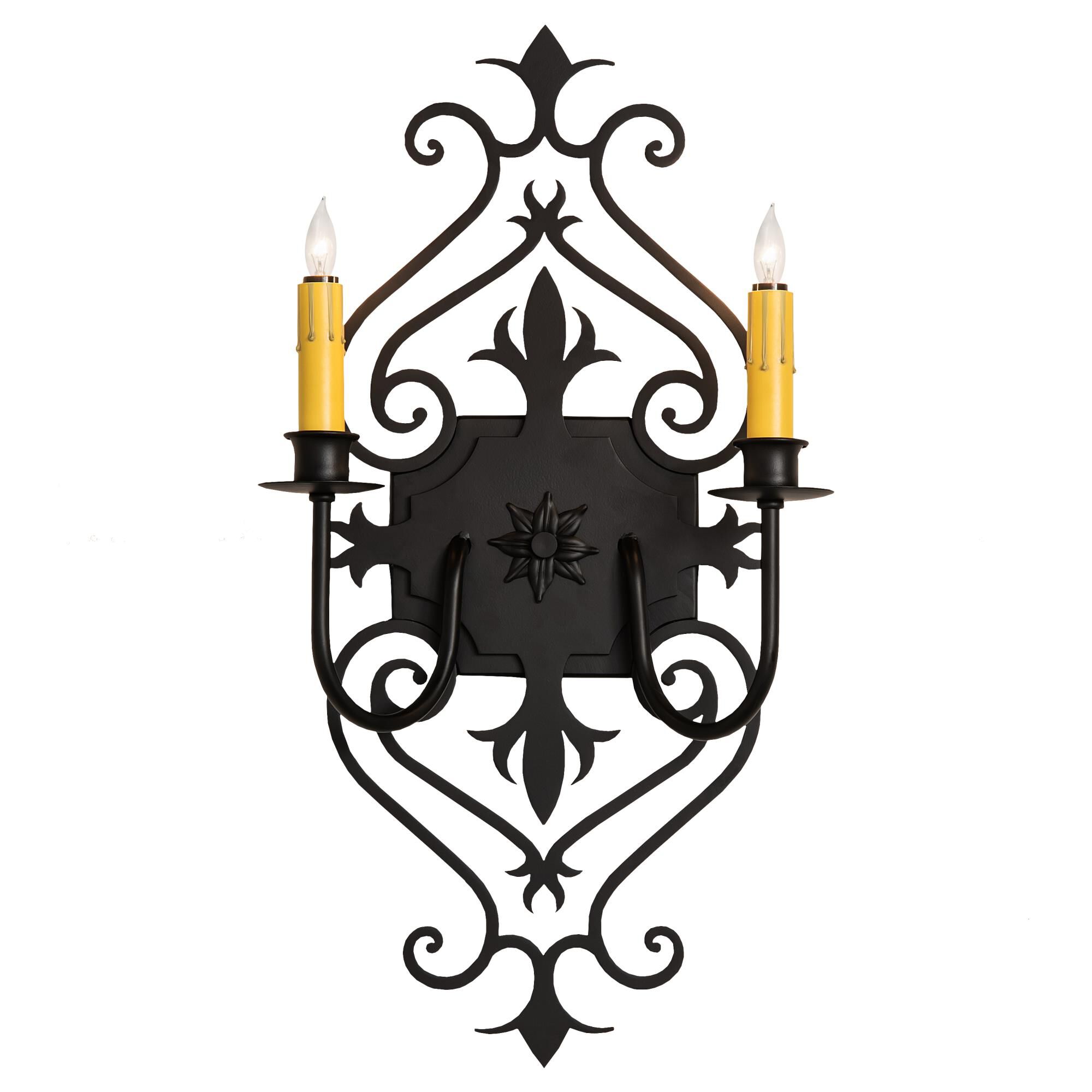 Shown with Black Metal Finish glass