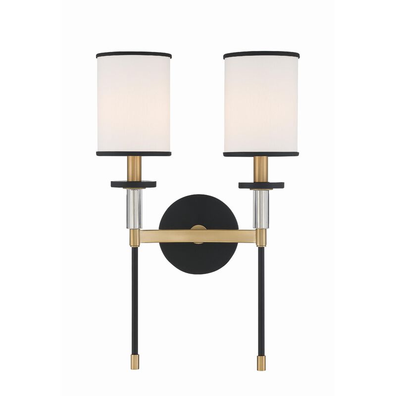 Hatfield 18 Inch Wall Sconce by Crystorama