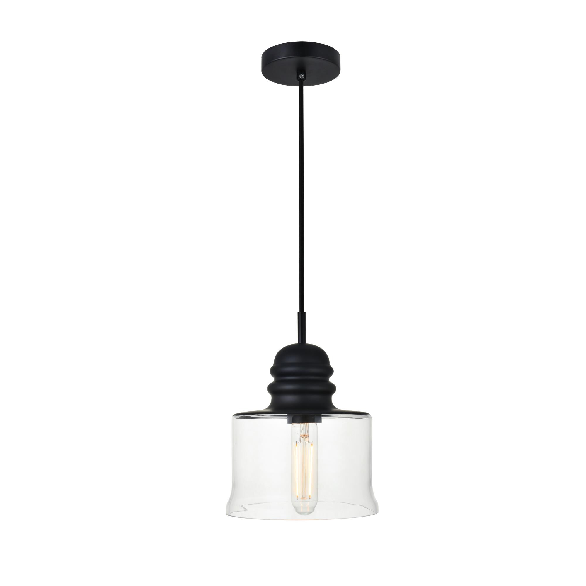 Kenna 7 Inch Mini Pendant by Elegant Lighting