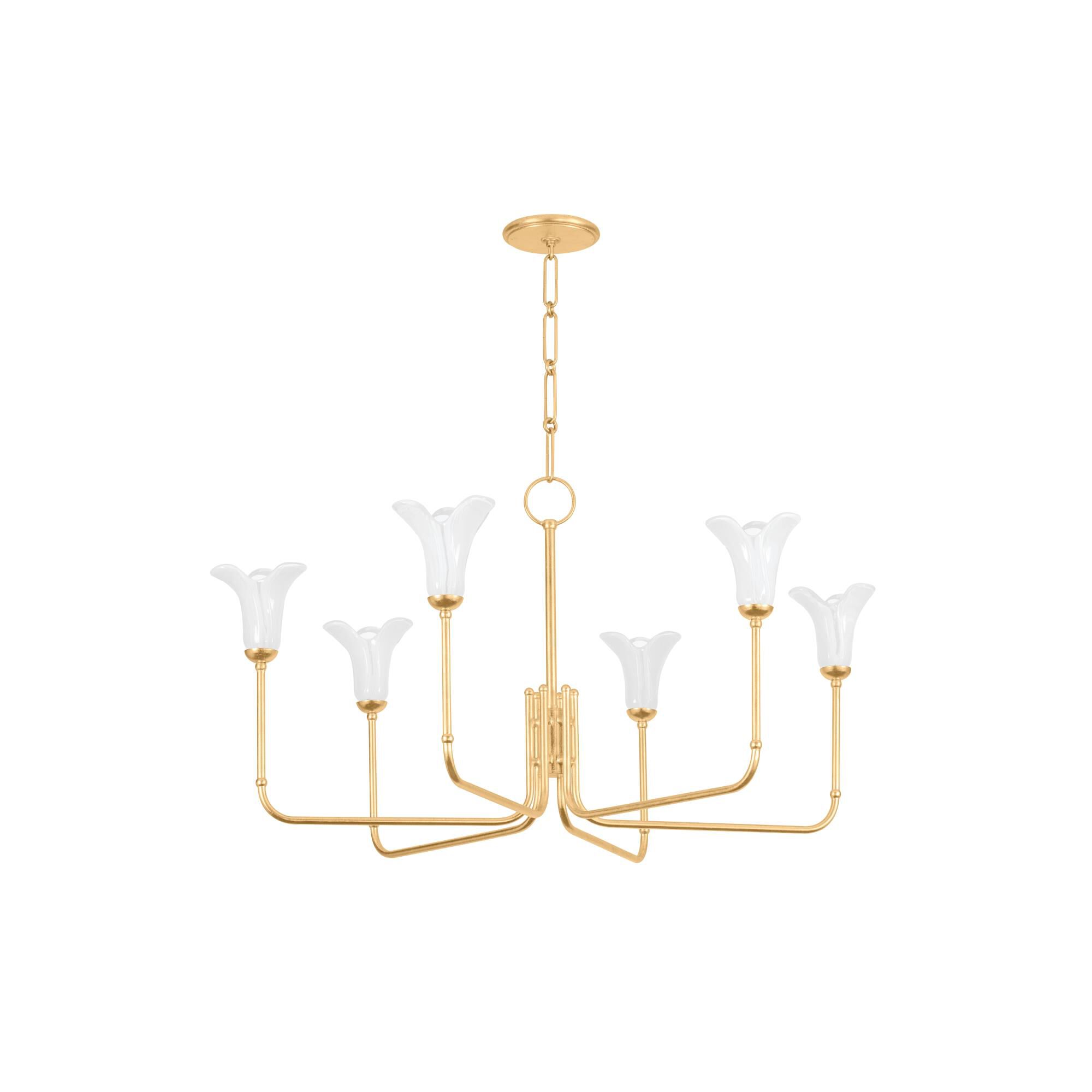 Montclair 40 Inch Chandelier by Hudson Valley Lighting