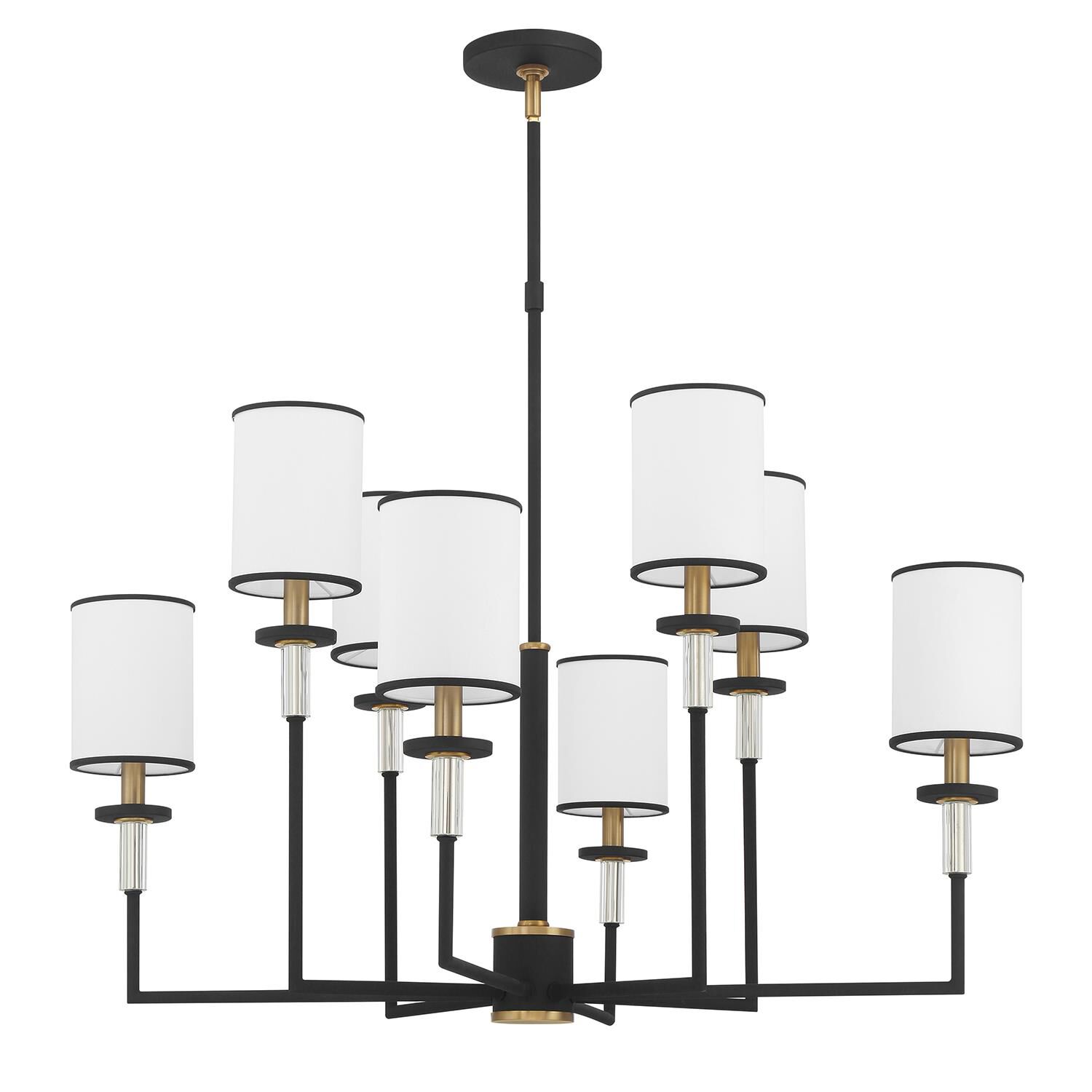 Hatfield 33 Inch Chandelier by Crystorama