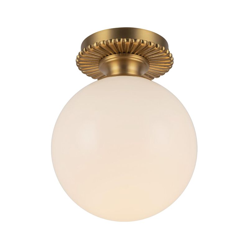 Peyton Fox Otis 8 Inch Semi Flush Mount by Alora Mood