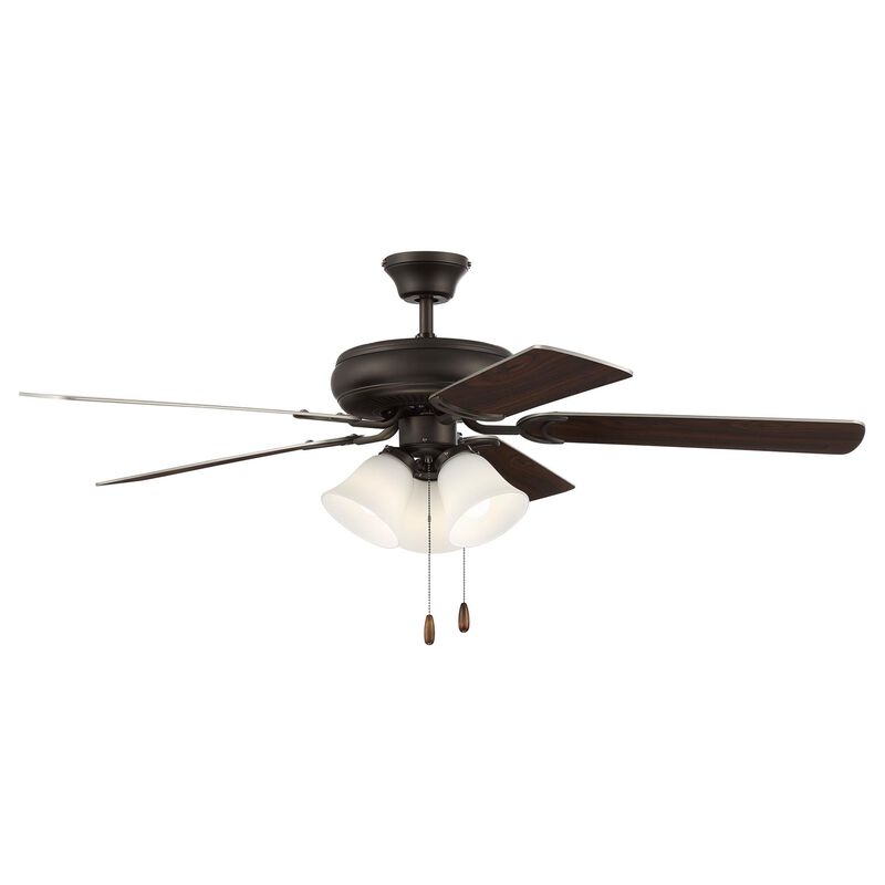 Decorator's Choice 3 Light Kit 52 Inch Ceiling Fan with Light Kit by Craftmade