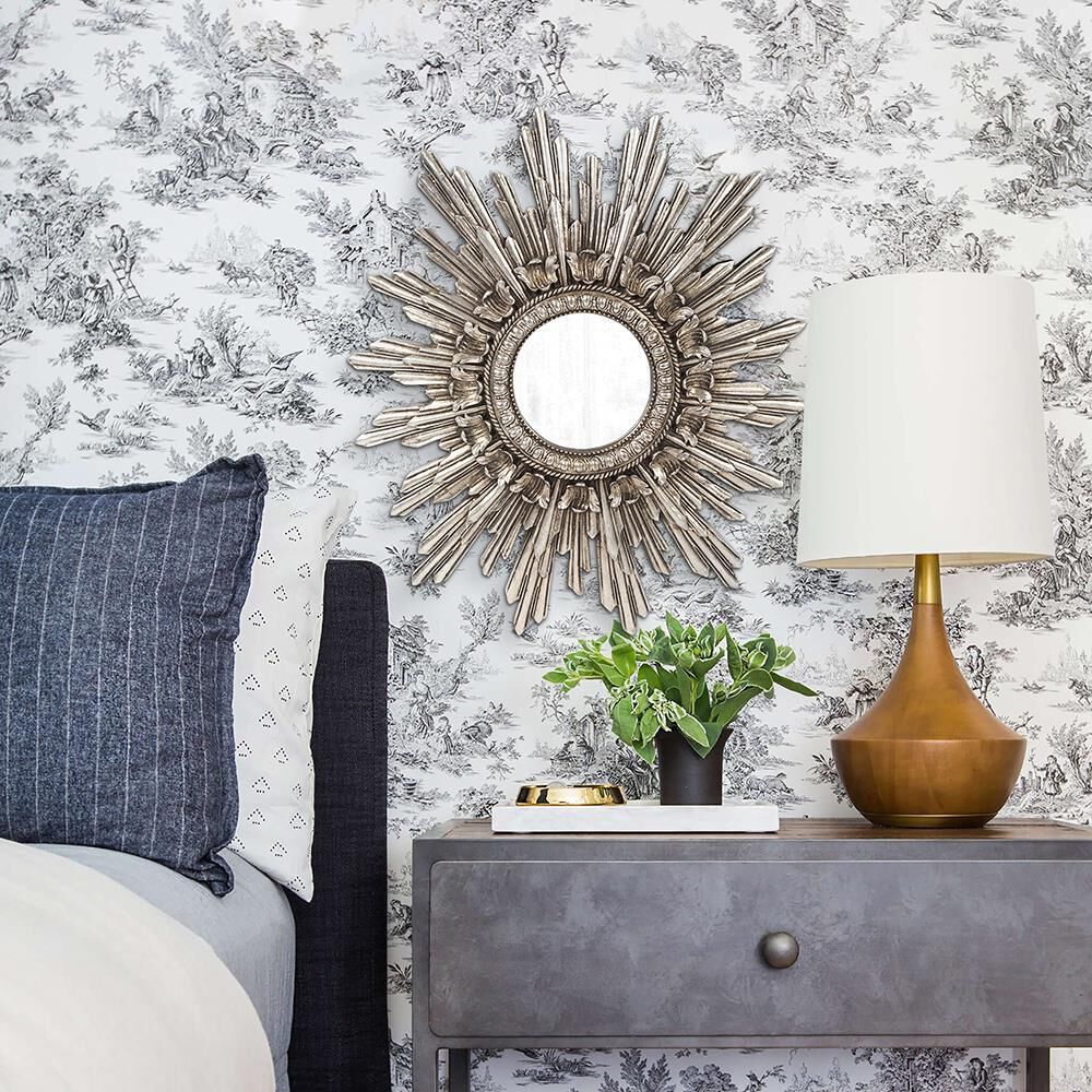 Shown in Chelsea Antique Silver Starburst finish