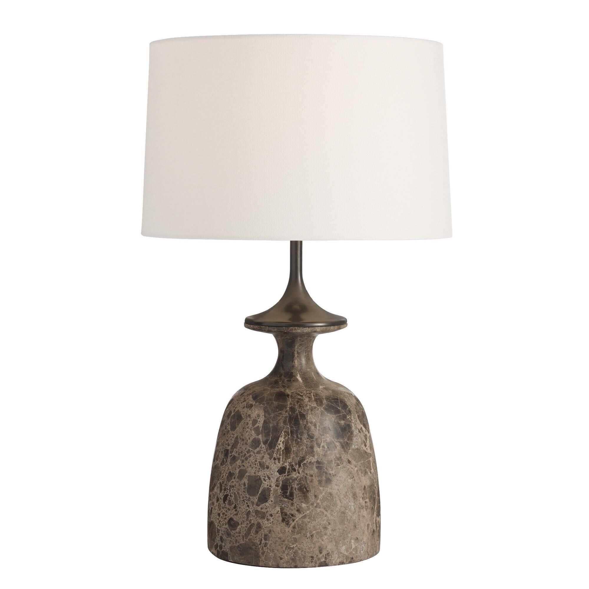 Shown in Indah Brown and English Bronze finish and Off-White shade
