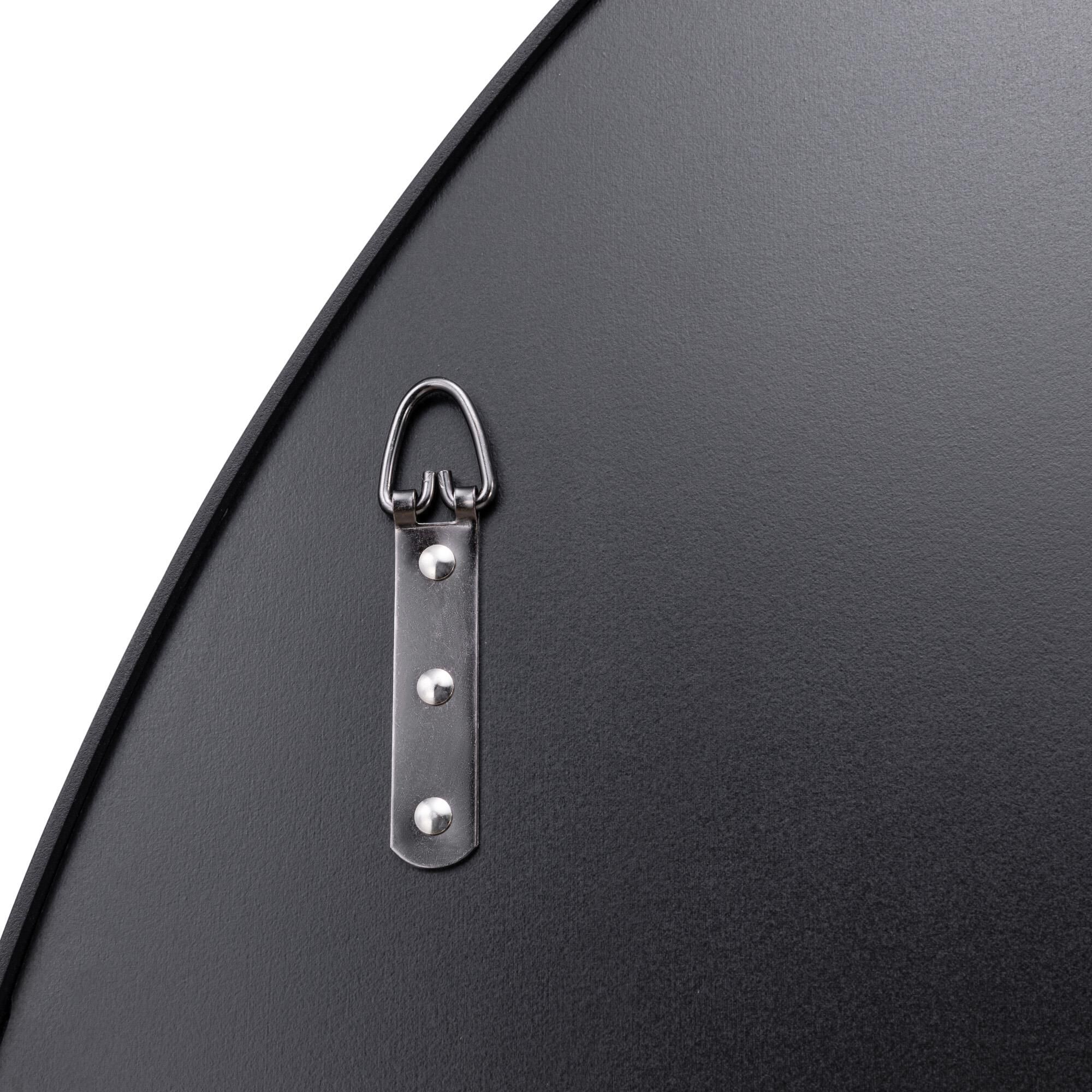 Shown in Black finish