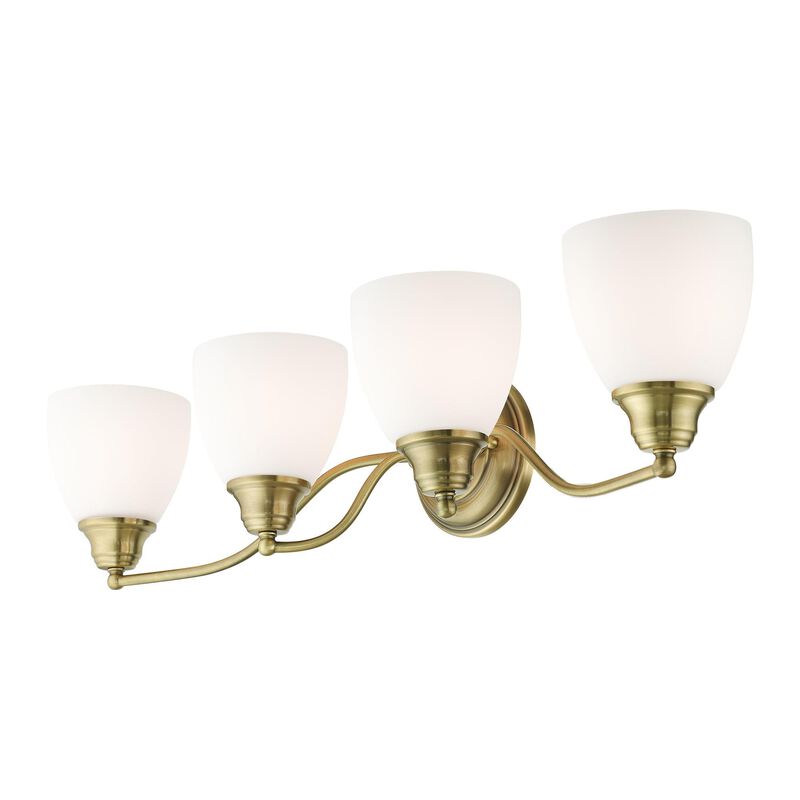 Somerville 30 Inch 4 Light Bath Vanity Light by Livex Lighting