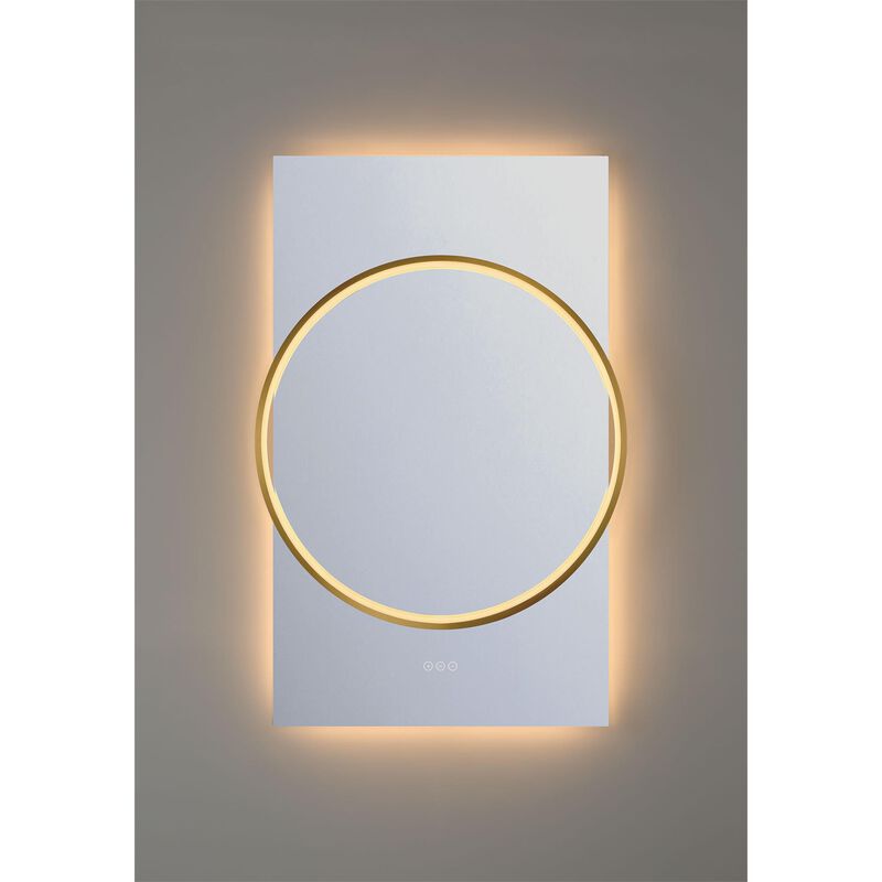 Trails 46 Inch LED Lighted Mirror by Eurofase Lighting