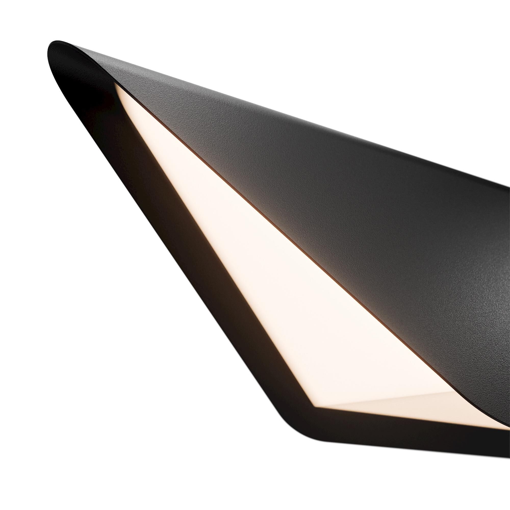 Shown in Black finish