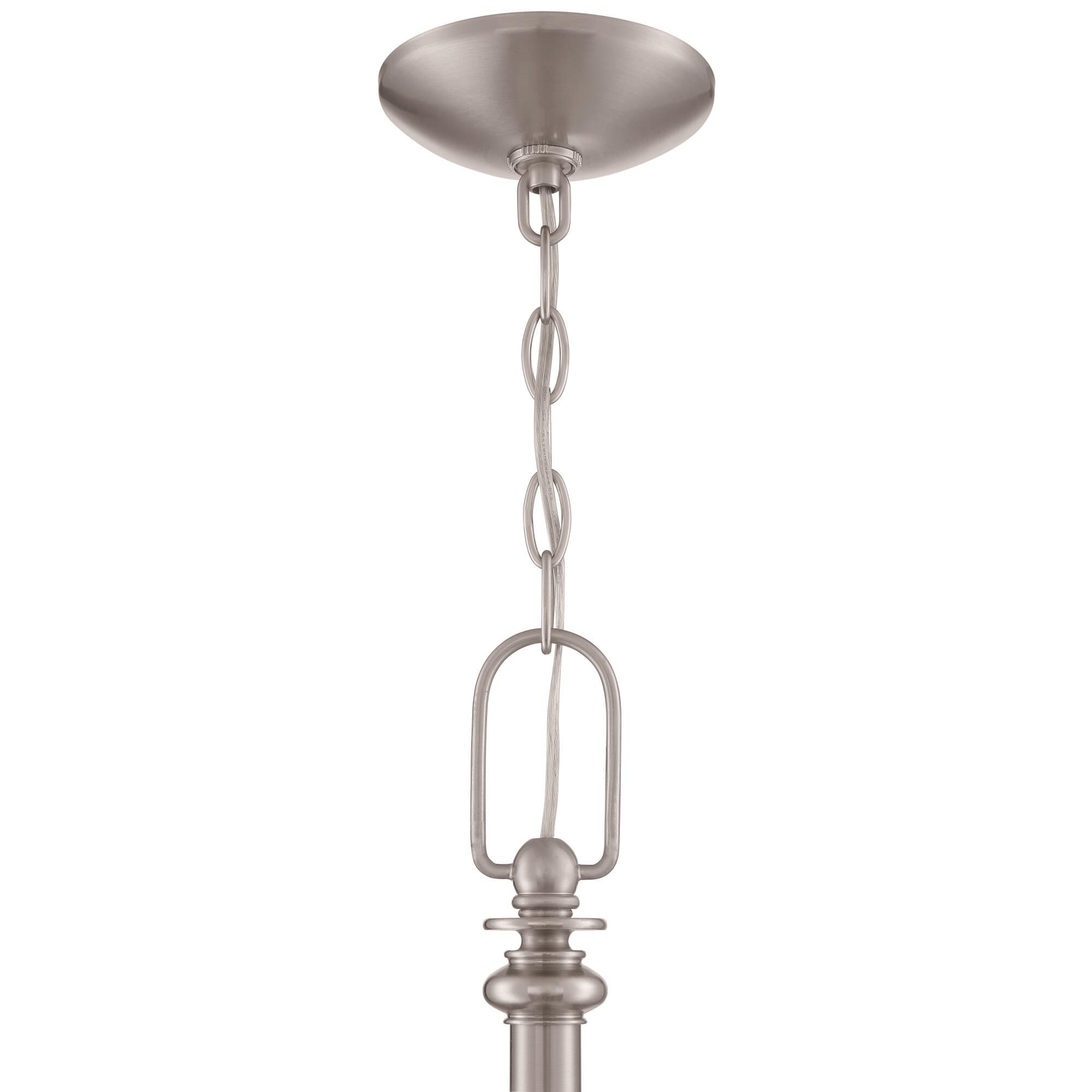 Shown in Brushed Polished Nickel finish