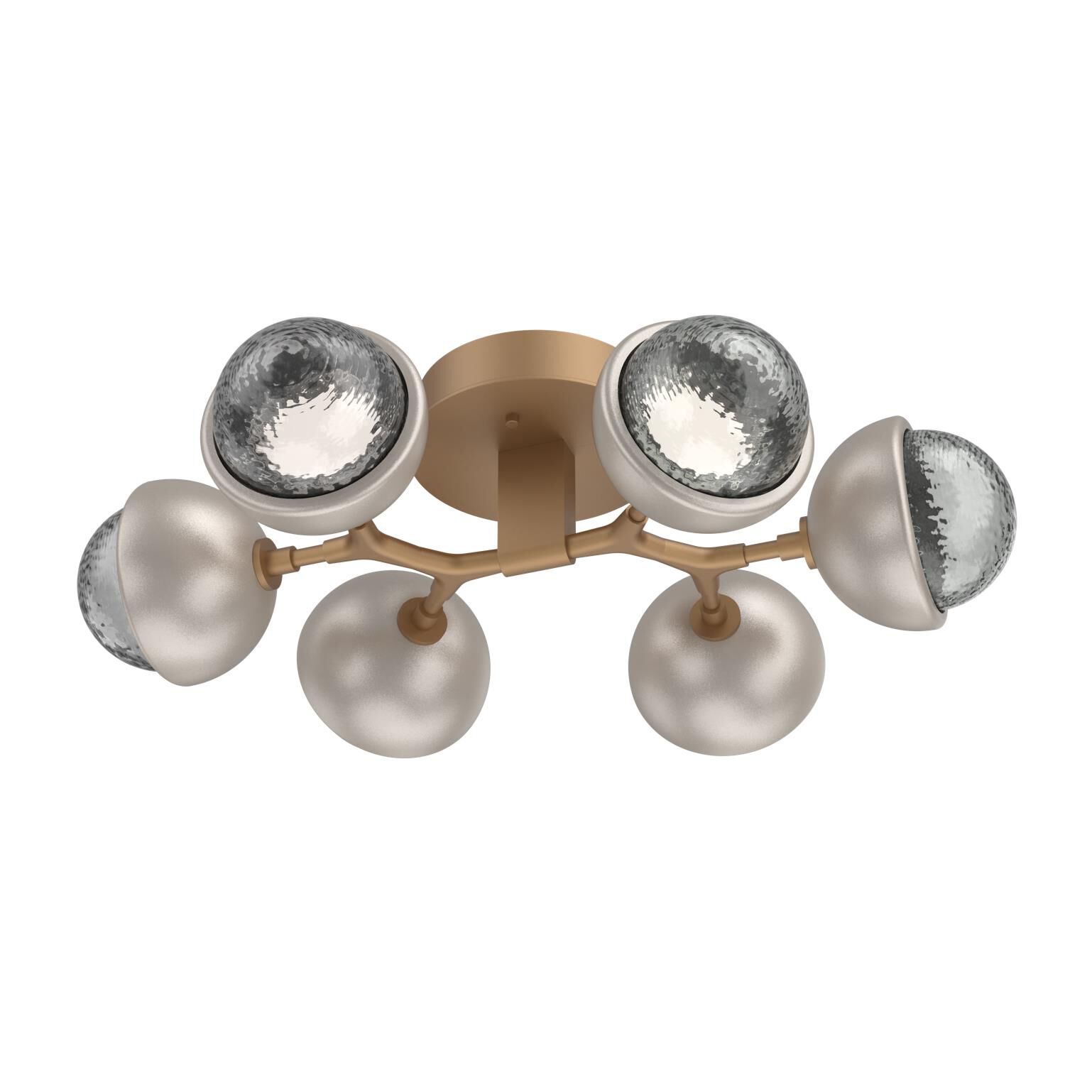 Levi Wilson Cabochon 27 Inch Flush Mount by Hammerton Studio
