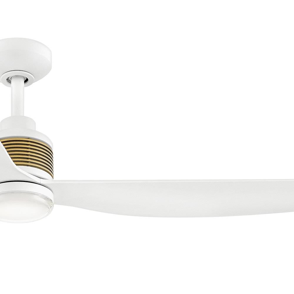 Shown in Matte White with Heritage Brass finish and Clear Acrylic with White Polycarbonate Diffuser glass