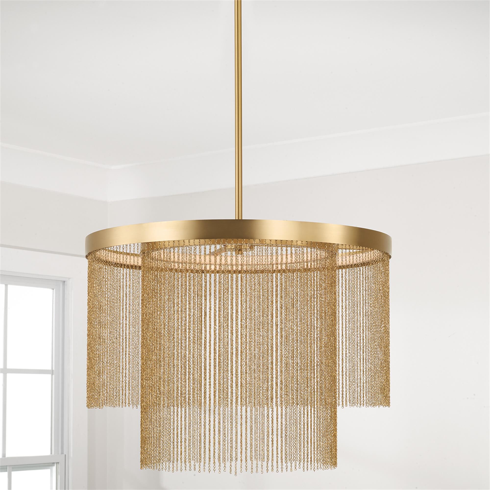 Shown in Aged Brass finish