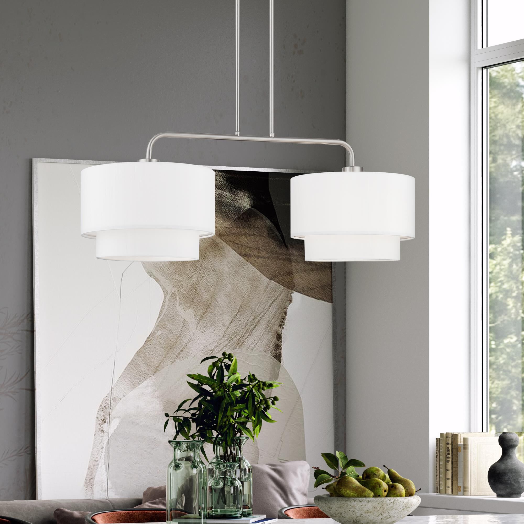 Manorwood 35 Inch Linear Suspension Light by Livex Lighting