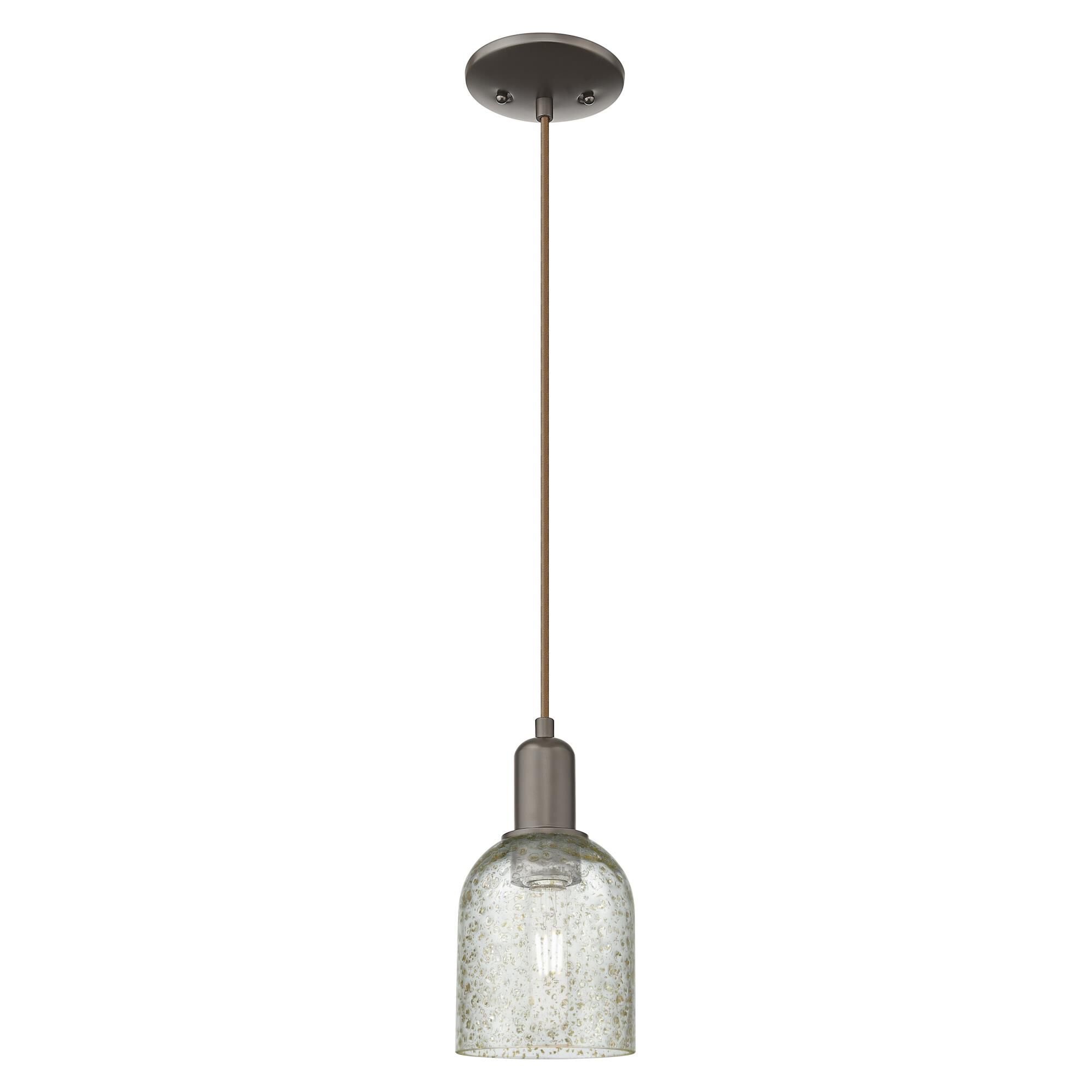 Shown in Oil Rubbed Bronze finish and Mica glass