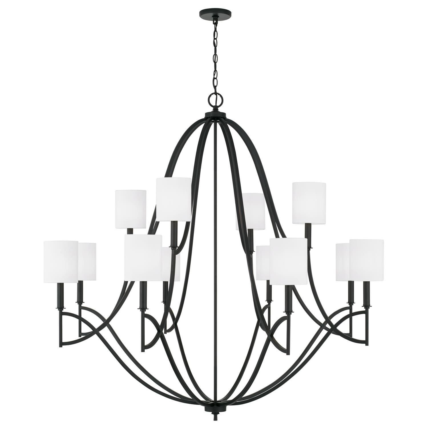 Sylvia 54 Inch 12 Light Chandelier by Capital Lighting Fixture Company