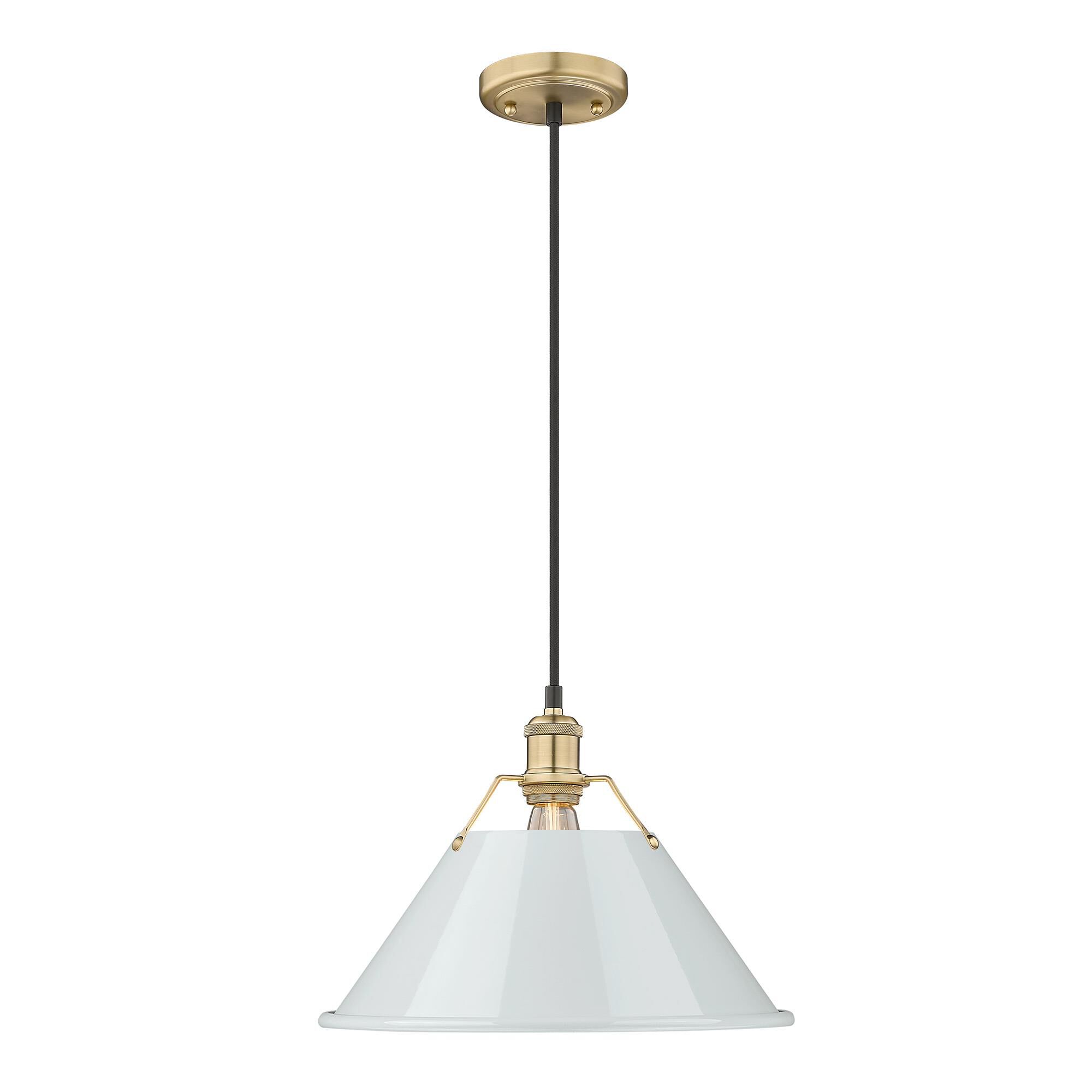 Orwell 14 Inch Large Pendant by Golden Lighting