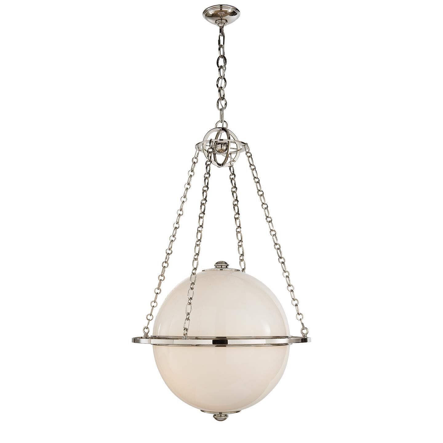 Chapman & Myers Modern Globe 24 Inch Large Pendant by Visual Comfort Signature Collection