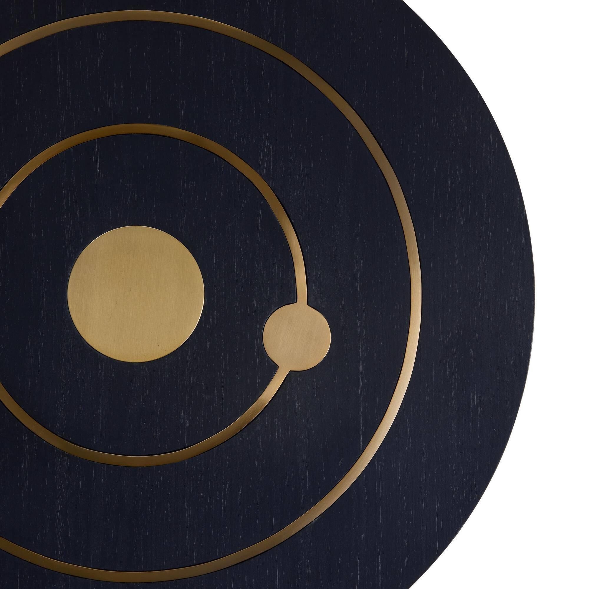 Shown in Night Sky and Antique Brass finish