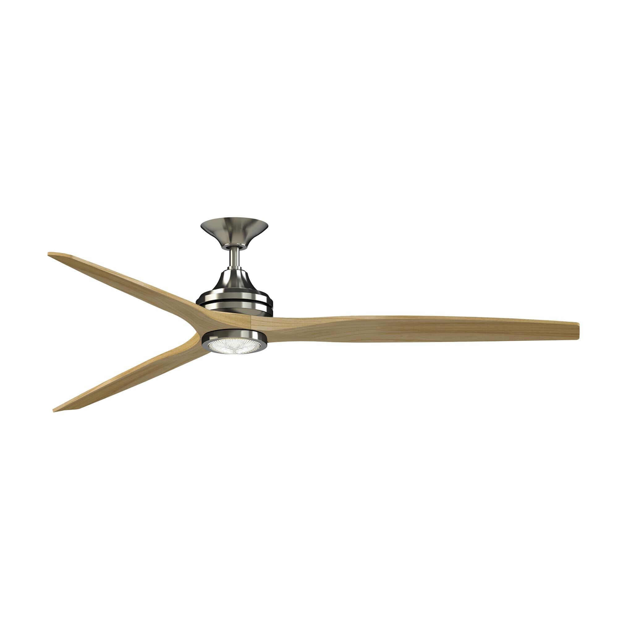 Spitfire 72 Inch Ceiling Fan with Light Kit,