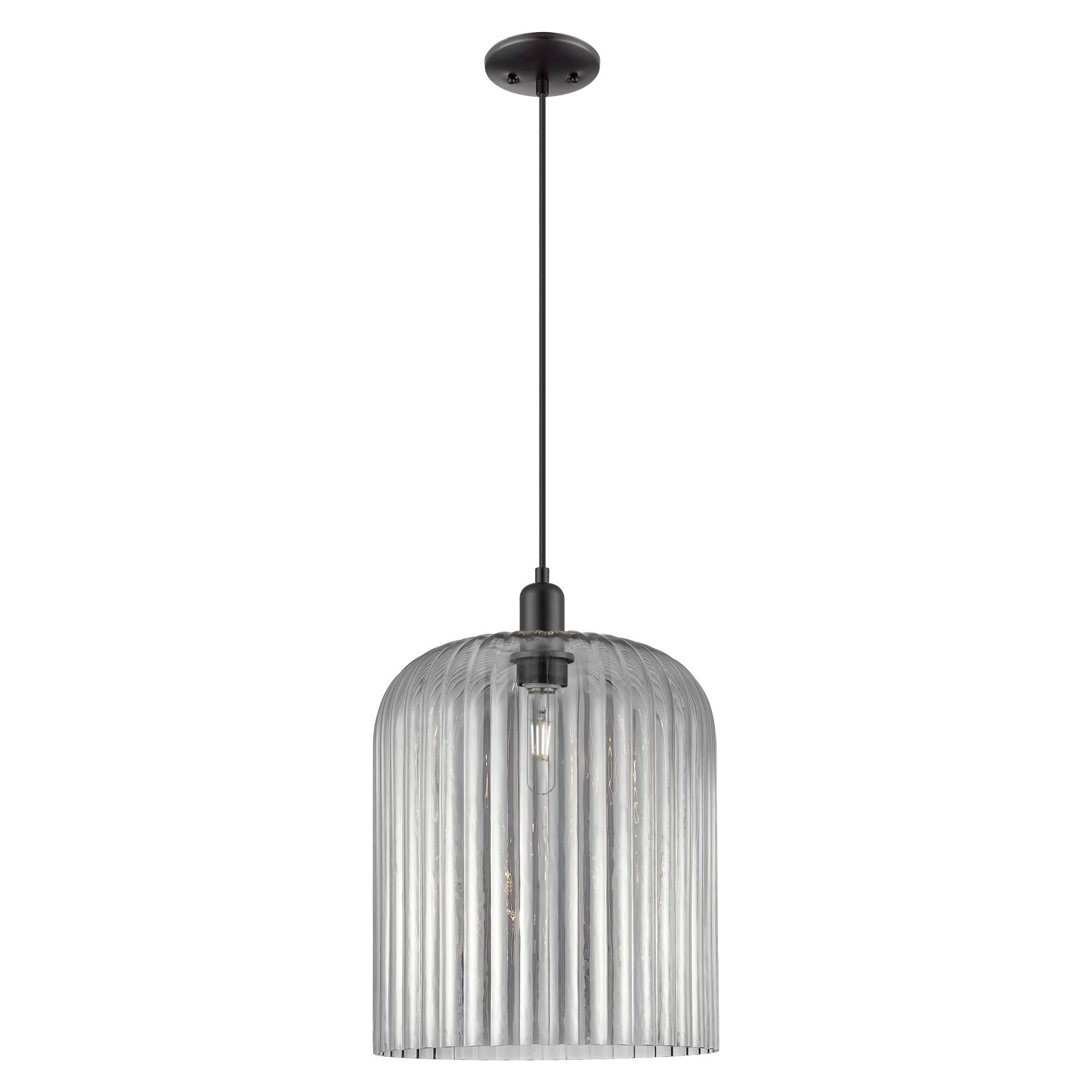 Shown in Matte Black finish and Light Smoke glass