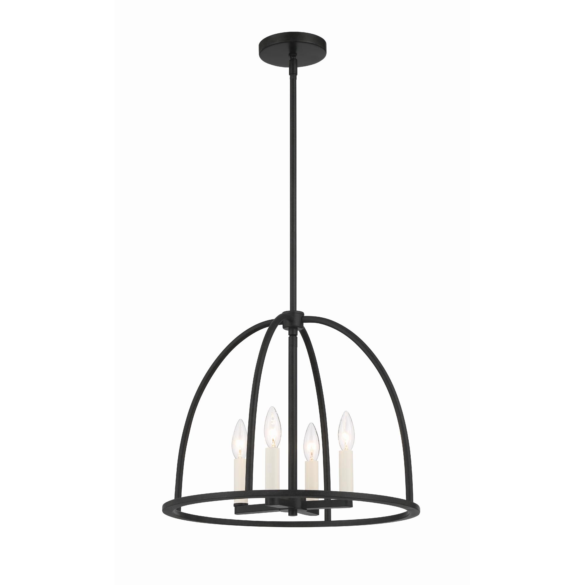 Abbott 18 Inch 4 Light Mini Chandelier by Crystorama